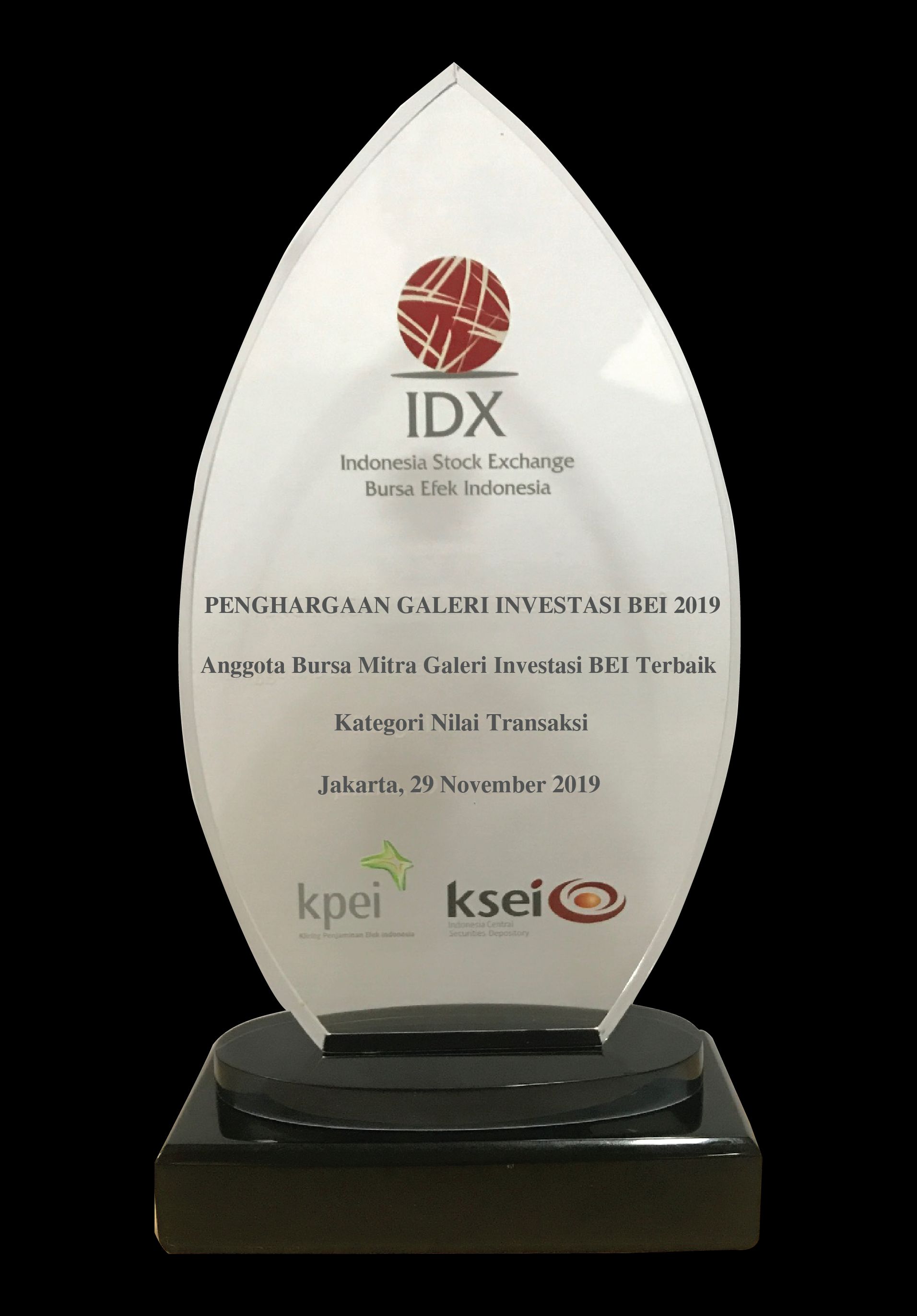 IDX : Penghargaan Galeri Investasi BEI 2019